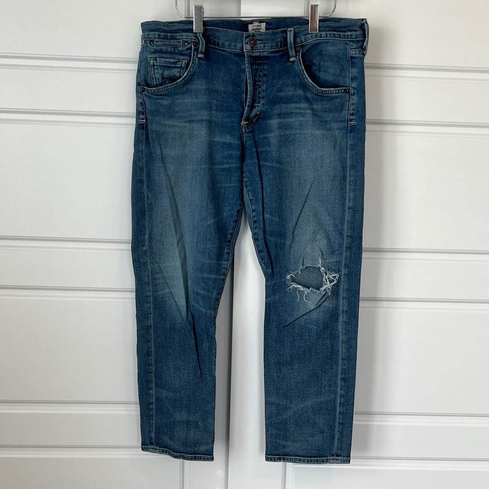 COH Citizens of Humanity Distressed Premium Vintage Ankle Crop